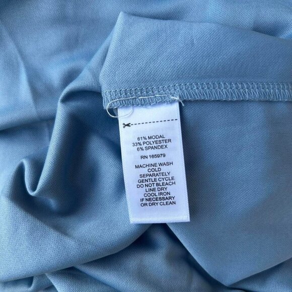 Cable & Gauge Studio blue short sleeve pocket t-shirt #casual - Picture 7 of 7